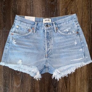AGOLDE Parker short in swapmeet wash. Size 27. NWT